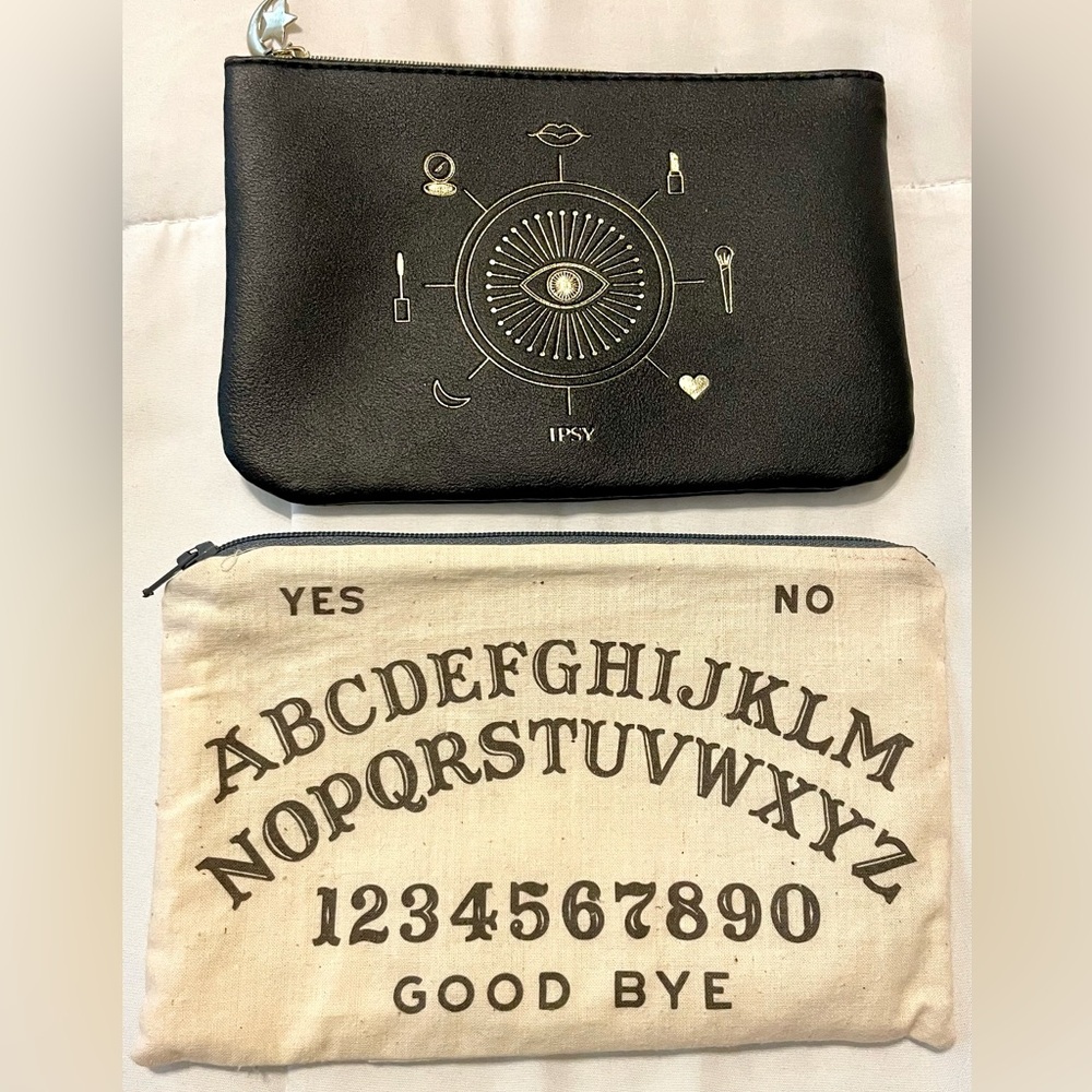 Goth Ouija & Occult Cosmetic Bags